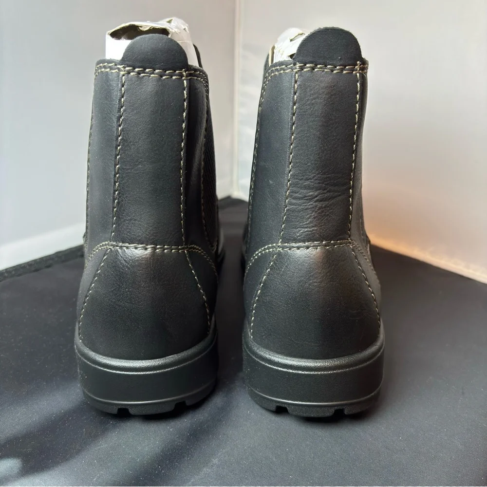 New Eastland Cyrus Men’s‎ Chelsea Boots Black Size 9D New With Box